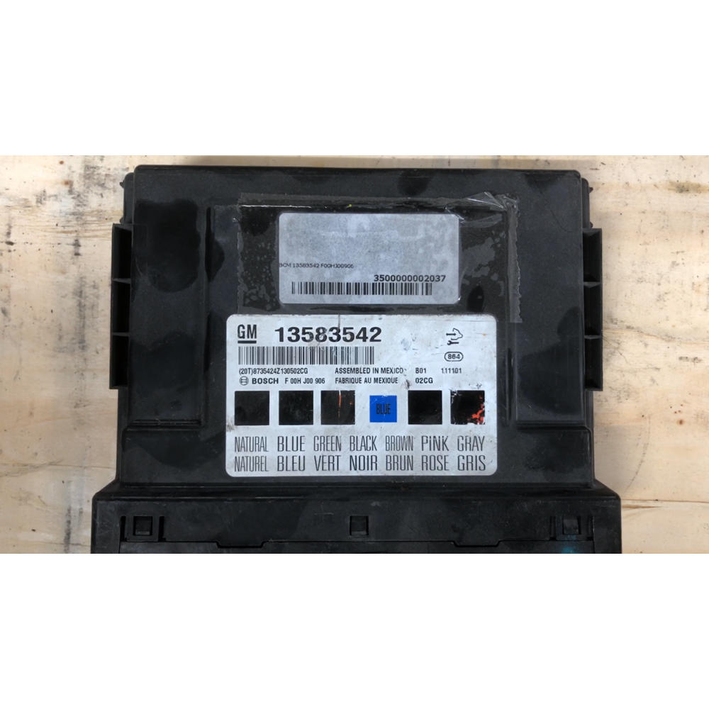 BCM 13583542 F00HJ00906