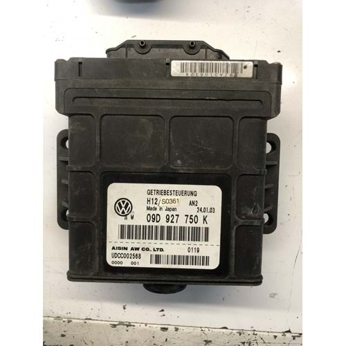 TCU 09D927750K H12 0119