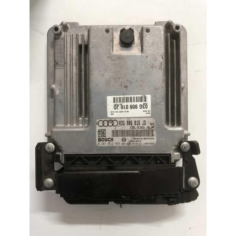 ECU EDC16U31 03G906016JD 0281012654