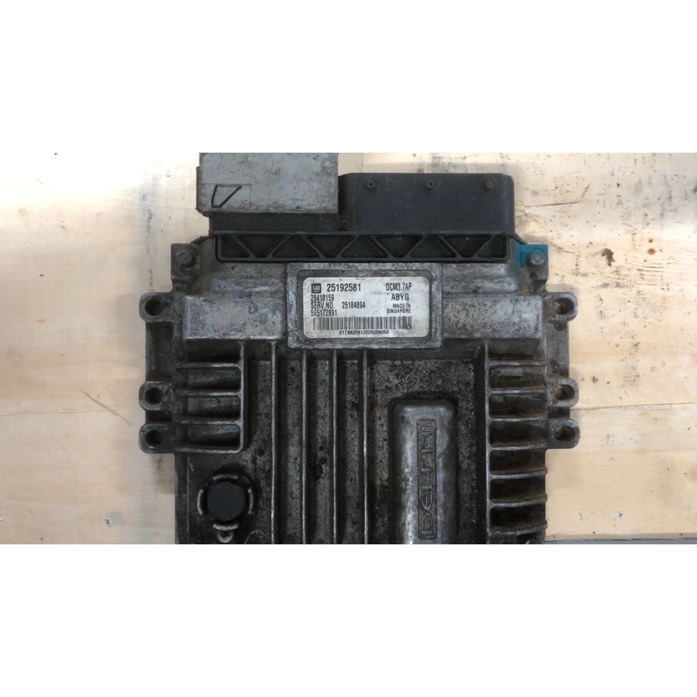ECU DCM3.7AP 25192581 25184894 ABYG