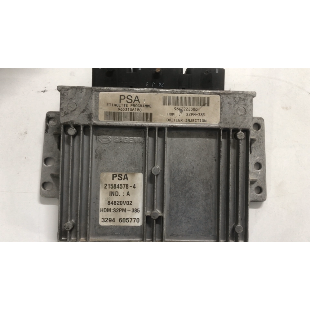ECU SAGEM C3 9653106180 21584578