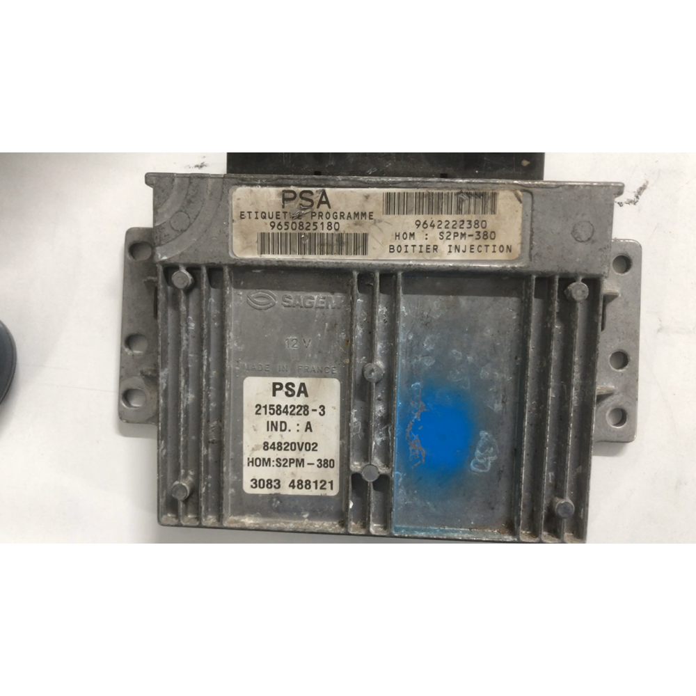 ECU SAGEM C3 9650825180 21584228