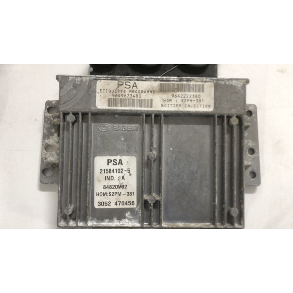 ECU SAGEM C3 9649673480 21584102
